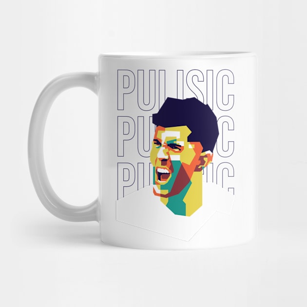 Pulisic on Wpap Style by pentaShop